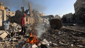 Israeli bombs shake Gaza, 35 killed