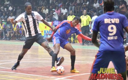 Rd. of 16 starts Today; Road Warriors wallop Footsteppers; Sparta edge North Ruimveldt