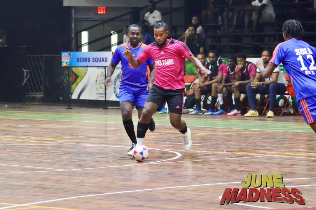 Bomb Squad downs Bent Street ‘A’; Bent Street ‘B’ trounce Stabroek Ballers ‘A’