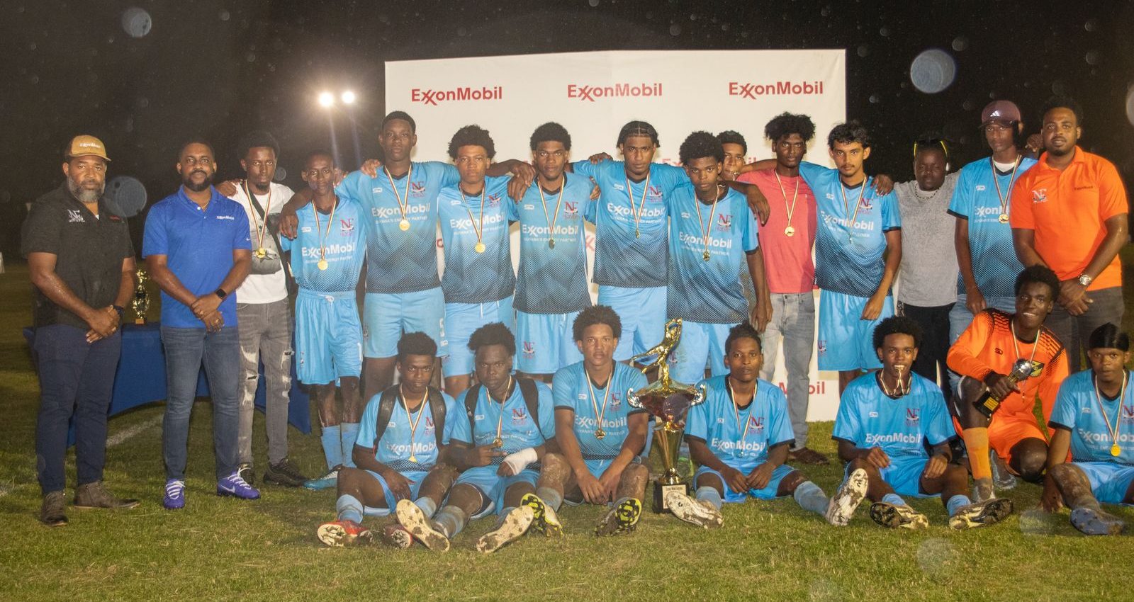 LTI slip past Mackenzie High to be crowned new ExxonMobil Guyana, Linden Inter Schools Football Champions