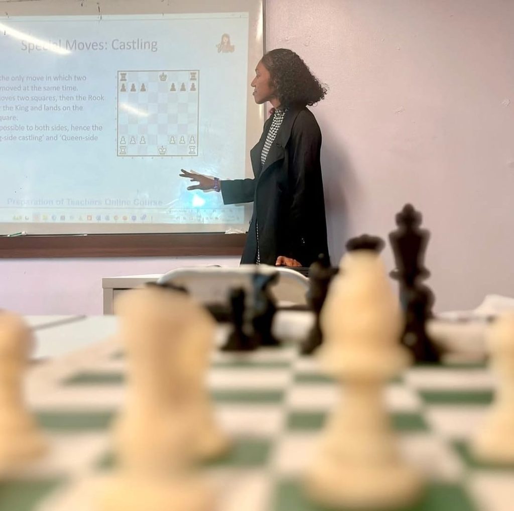 WCM Callender pursues Senior Lead Instructor Chess Certification in the Bahamas