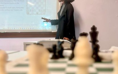 WCM Callender pursues Senior Lead Instructor Chess Certification in the Bahamas