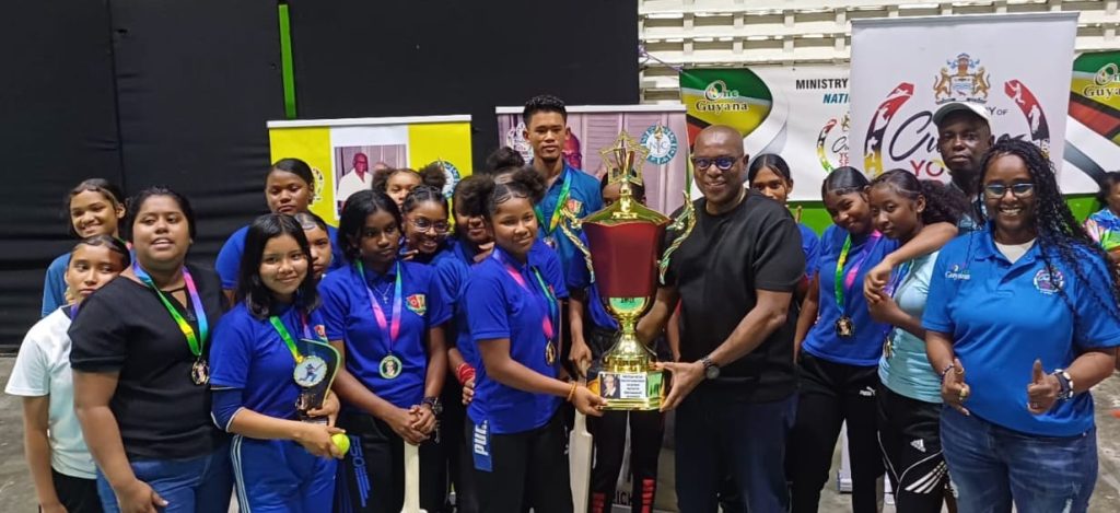 Yarrowkabra win the inaugural MCYS/NSC Janet Jagan Memorial Secondary Schools Windball Championship