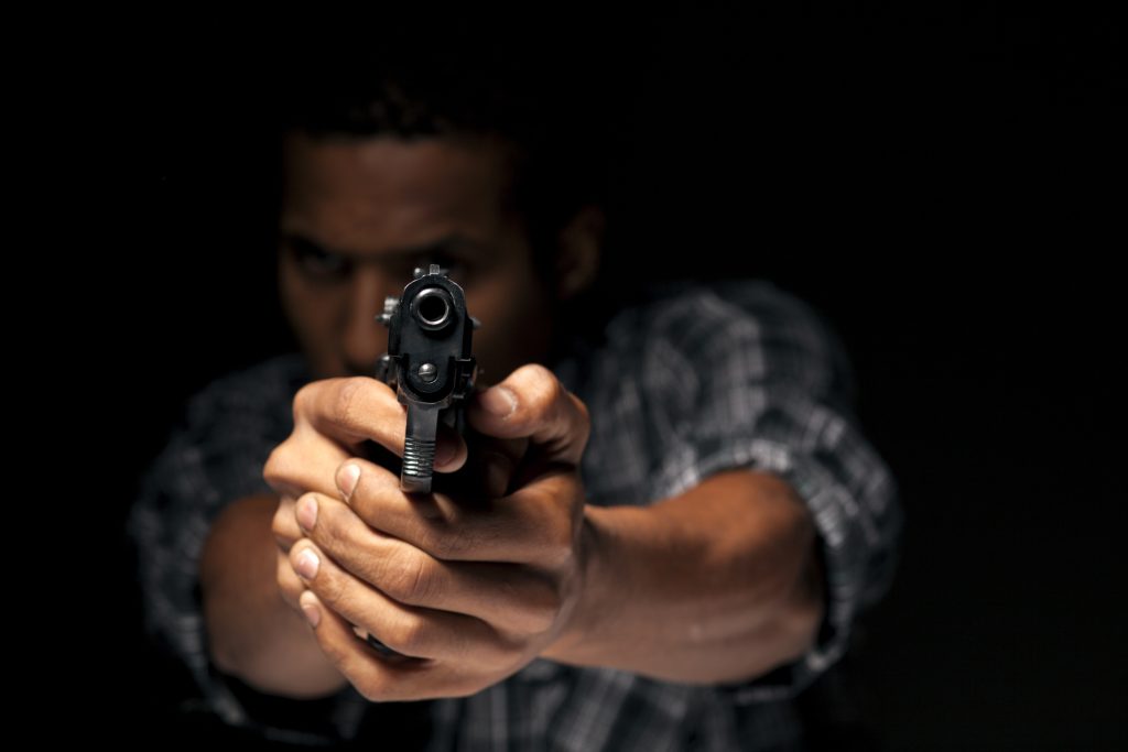 Man pulls gun on "travel buddy" at Lethem 