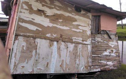 Visually-impaired father pleads for help to rebuild collapsing home